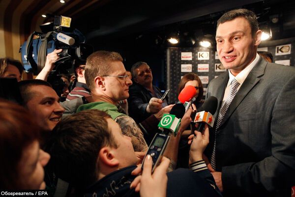 Виталий Кличко дал пресс-конференцию в Киеве