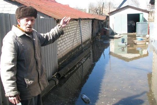 Селище під Харковом пішов під воду. ФОТО