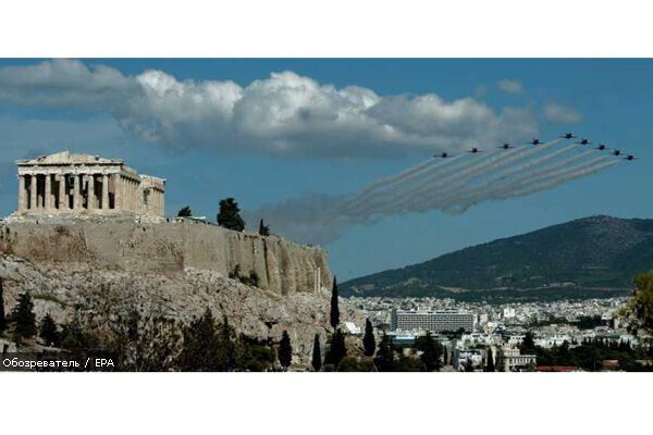 Над Грецией столкнулись британские военные самолеты