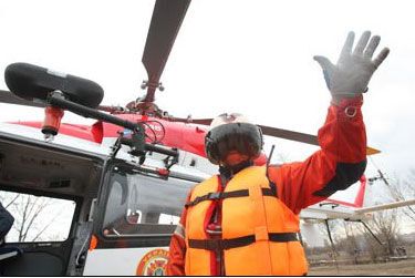 Бойцы МЧС показали, как будут бороться с паводком (ФОТО)