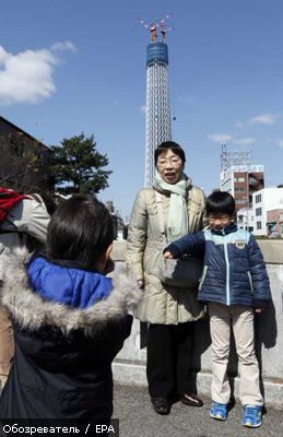 Токио Скай Три стала самым высоким сооружением в Японии