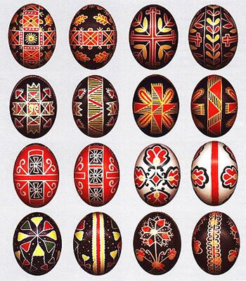 Рисуйте на пасхальных писанках сосну - будете здоровы! ФОТО