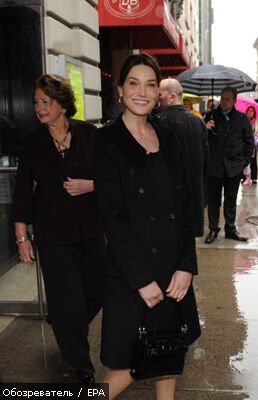 Николя Саркози и Карла Бруни прилетели в США. ФОТО