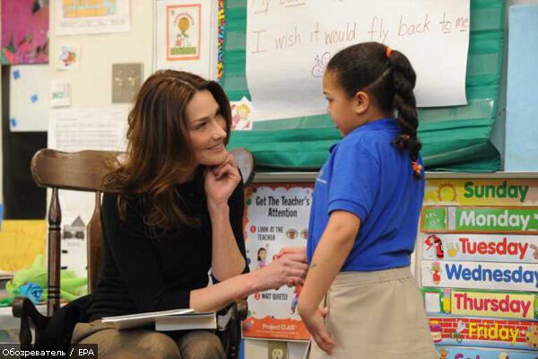 Николя Саркози и Карла Бруни прилетели в США. ФОТО