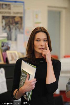 Николя Саркози и Карла Бруни прилетели в США. ФОТО