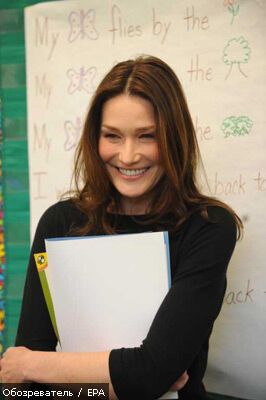 Николя Саркози и Карла Бруни прилетели в США. ФОТО