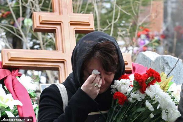 В Москве начали хоронить жертв терактов. ФОТО