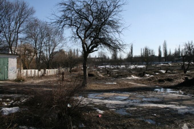 В Киеве уничтожен парк "Орлятко" (ФОТО)
