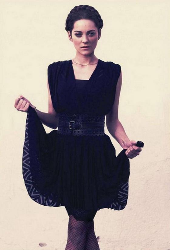 Марион Котийяр косит под Юлю Тимошенко, 9 марта 2010