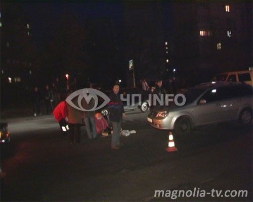 На Вербицкого машина наехала на пешехода