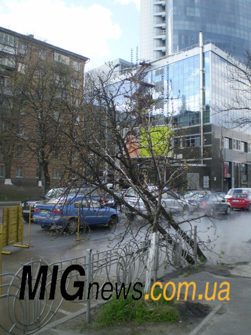 Центр Киева затопило кипятком (ФОТО)