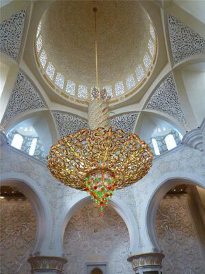 Сокровище шейха Заида. Белая мечеть в Абу-Даби