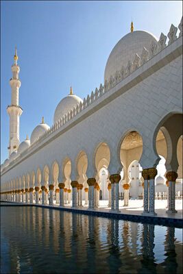 Сокровище шейха Заида. Белая мечеть в Абу-Даби
