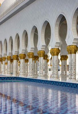 Сокровище шейха Заида. Белая мечеть в Абу-Даби
