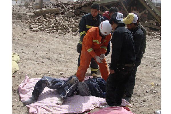 Землетрясение в Китае: более полутысячи жертв
