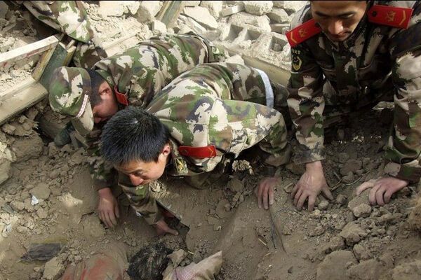 Землетрясение в Китае: более полутысячи жертв