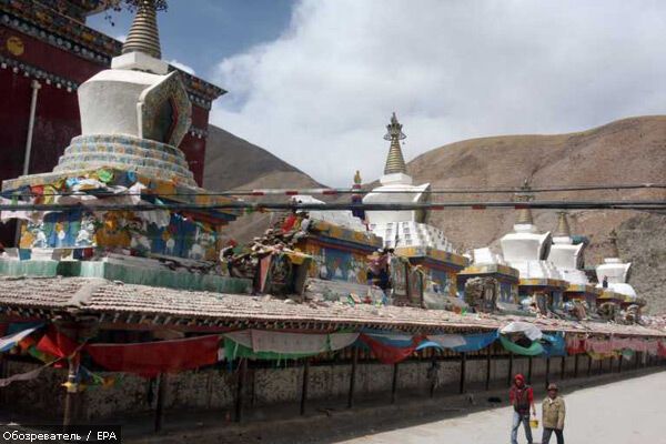 Землетрясение в Китае: более полутысячи жертв