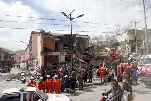Землетрясение в Китае: более полутысячи жертв