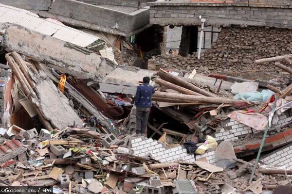 Землетрясение в Китае: более полутысячи жертв