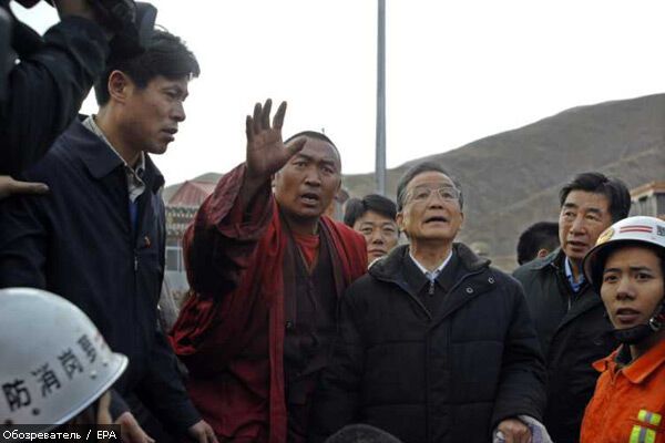 Землетрясение в Китае: более полутысячи жертв