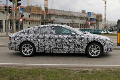 Шпионские фото новенькой  Audi в Германии. ФОТО