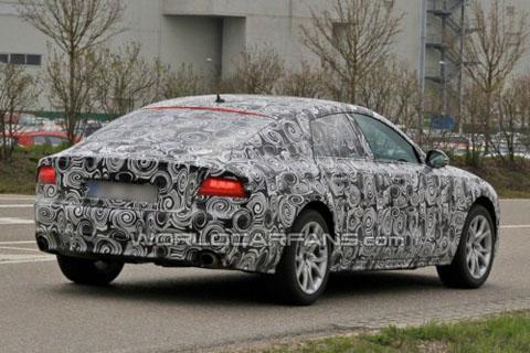 Шпионские фото новенькой  Audi в Германии. ФОТО