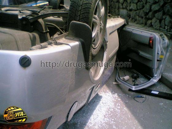 Авто совершило кульбит, не нарушая ПДД. ФОТО