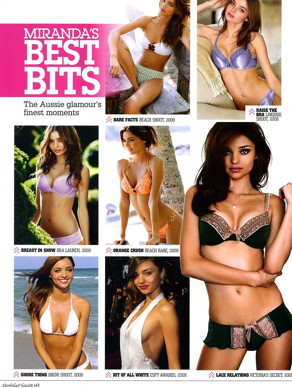 Миранда Керр в бикини-фотосессии для Ralph Magazine