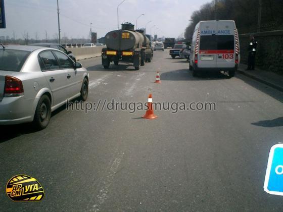 Авто совершило кульбит, не нарушая ПДД. ФОТО