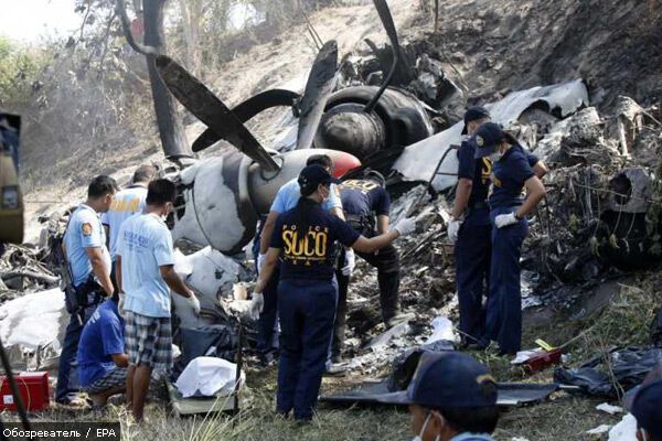 На Филиппинах разбился российский Ан-216. Погибли люди