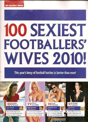 Топ-100 самых сексуальных жен футболистов (фото) 