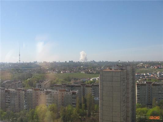 У Києві пролунав потужний вибух. ФОТО
