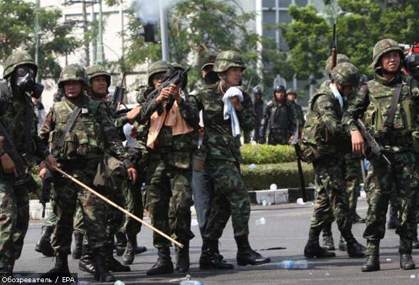 В Таиланде расстреляли антиправительственные протесты