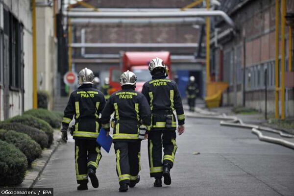 Крупный пожар во Франции: 1 человек погиб, 12 ранены