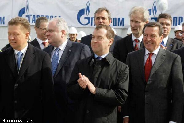 Медведев дал старт Nord Stream