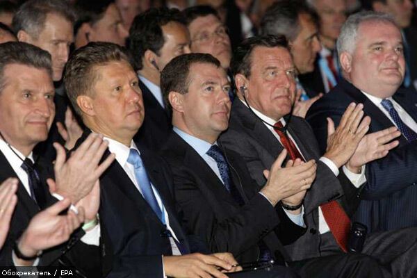 Медведев дал старт Nord Stream