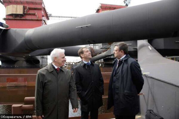 Медведев дал старт Nord Stream