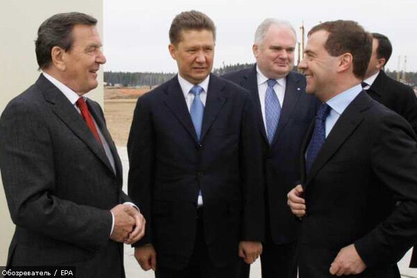 Медведев дал старт Nord Stream