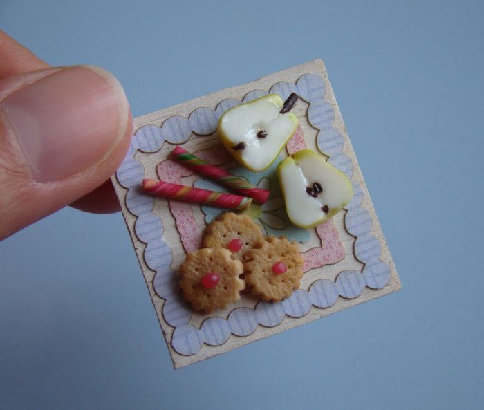 Изящные творения кулинарного искусства в миниатюре