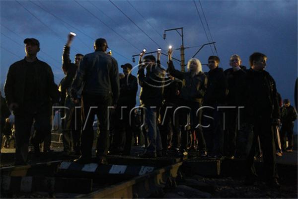 У Росії проти шахтарів кинули ОМОН. ФОТО, ВІДЕО