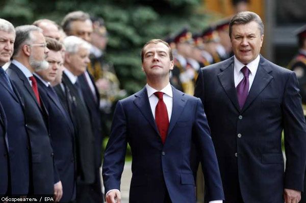 Медведев надеется на добросердечность Януковича. ФОТО