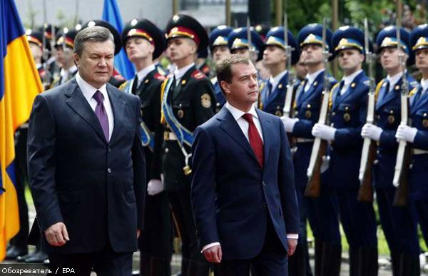 Медведев надеется на добросердечность Януковича. ФОТО