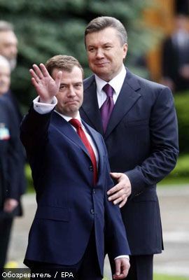 Медведев надеется на добросердечность Януковича. ФОТО