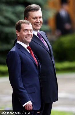 Медведев надеется на добросердечность Януковича. ФОТО