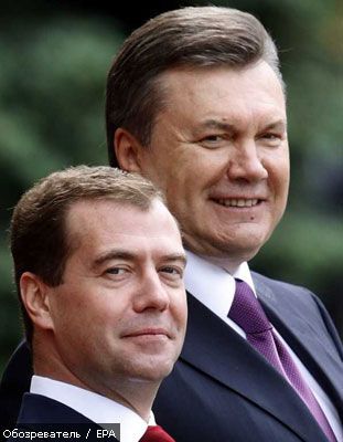 Медведев надеется на добросердечность Януковича. ФОТО