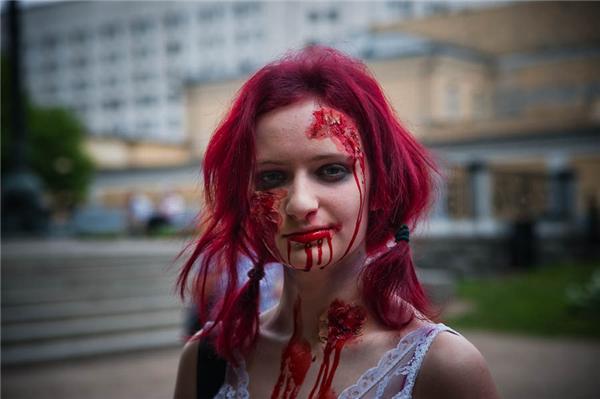 В Москве состоялся парад зомби
