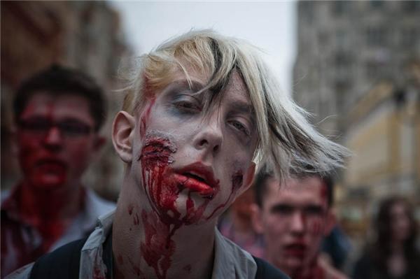 У Москві відбувся парад зомбі