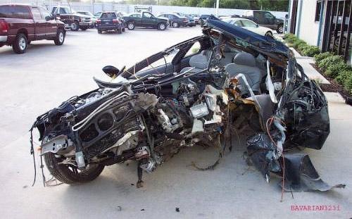 Суперкары, уничтоженные владельцами сразу после покупки. ФОТО