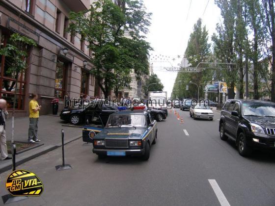 В Киеве произошло VIP ДТП. ВИДЕО