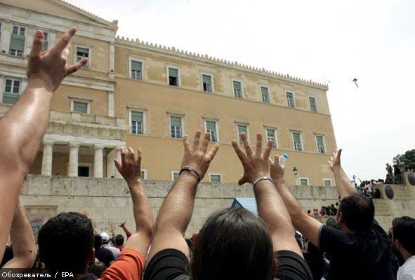 Протесты в Греции: демонстранты устроили поджоги. ФОТО